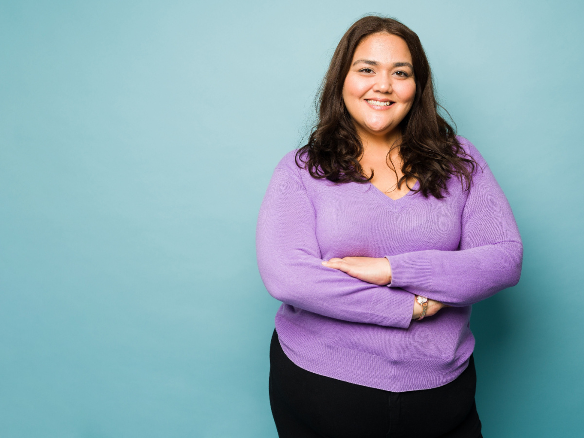 Pretty Plus Size Woman